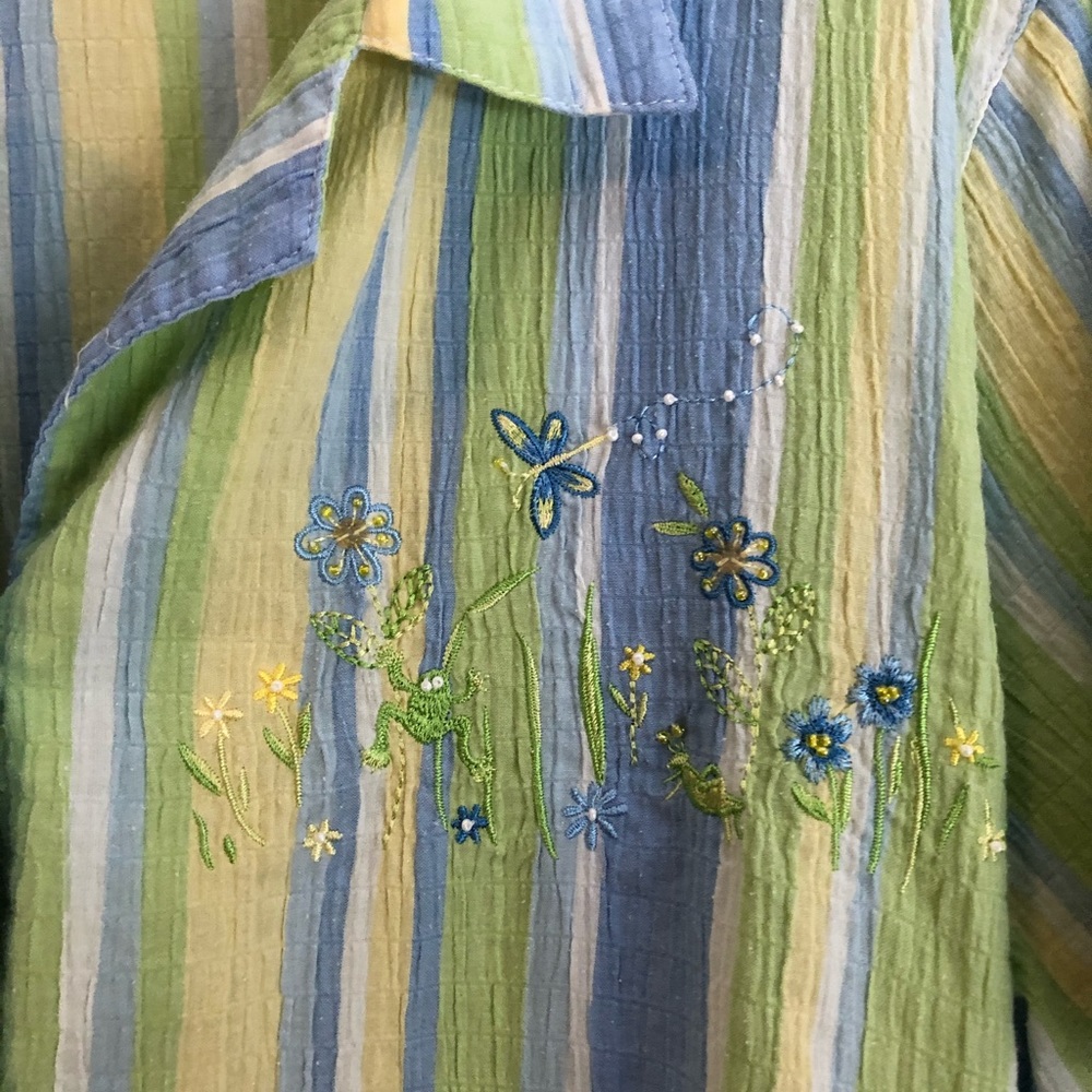 Alfred Dunner button down shirt - Picture 2 of 4